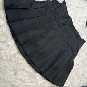 Black uniform skirt
